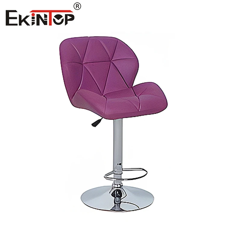 

Ekintop Seat Height Adjustable PU Leather Cushion Swivel bar Chair Modern Stools bar for Kitchen