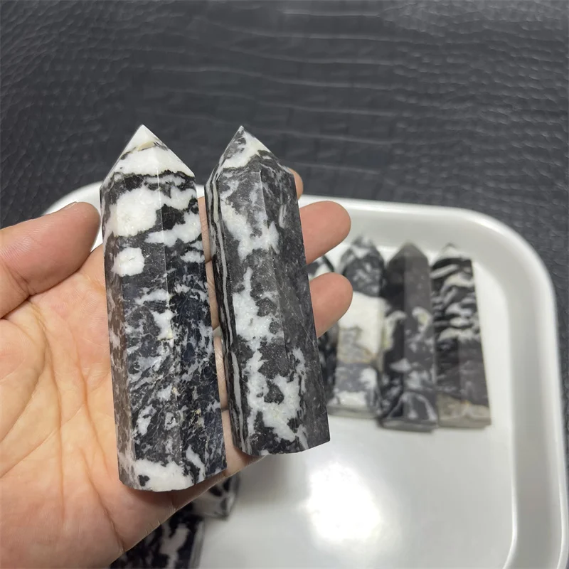 

1 кг натуральный кристалл камень зебры точечный целебный кристалл кварцевая башня целебная палочка камень для медитации энергетический драгоценный камень украшение дома