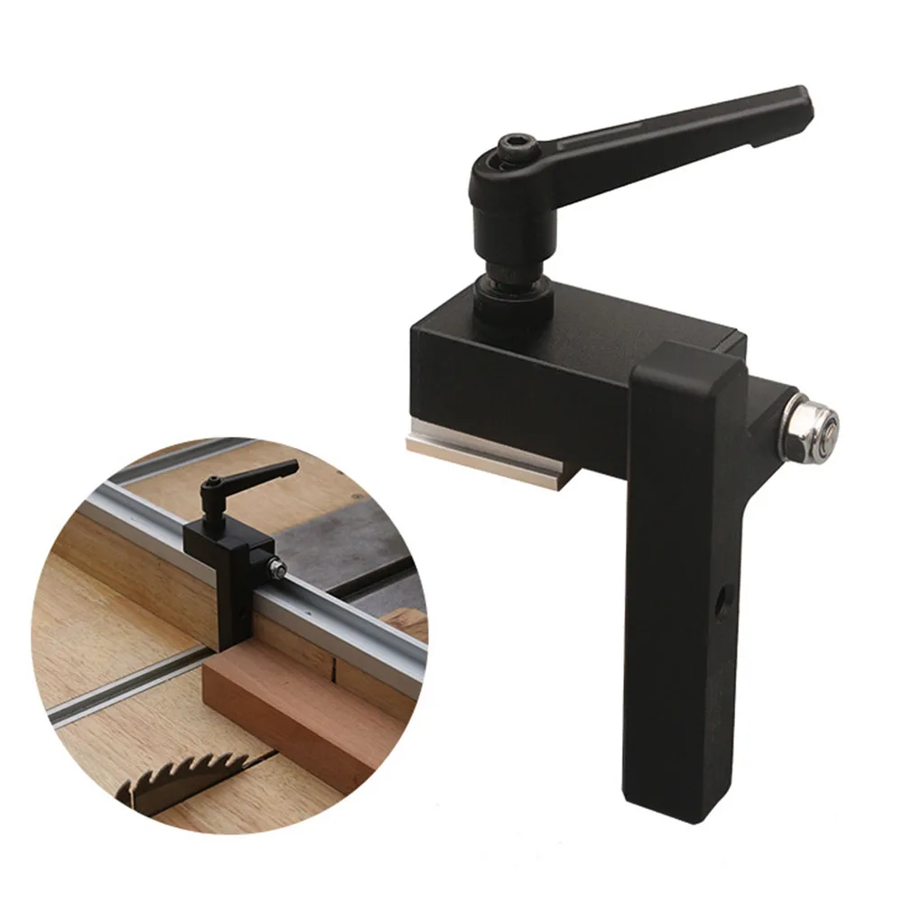 Limiting Block Sliding Limiter Brand New For Woodworking T-slots For: Standard 19mm Location And Fixation Tools