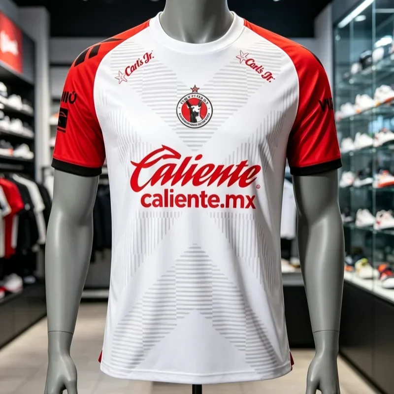 2027 Tijuana Xolos Niche Fan Customized Casual Sports Fast Drying Breathable 3D Printed T-shirt For Home And Children's Wear