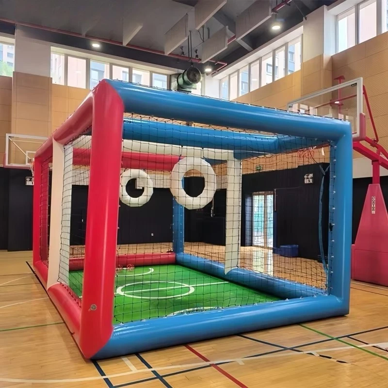 Commercial grade airtight drone football inflatable game fenced arena for outdoor educational training