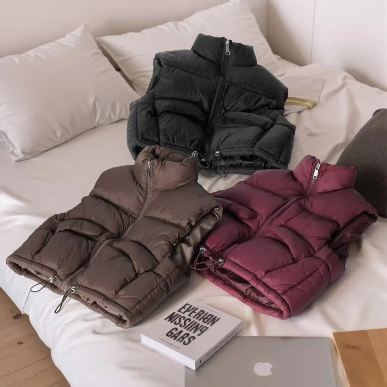 

Winter Boys Waistcoat Girls Thicken Down Vest Autumn Warm Coat Children Loose Casual Tops New Kids Solid Fashion Coat 3-12 Years