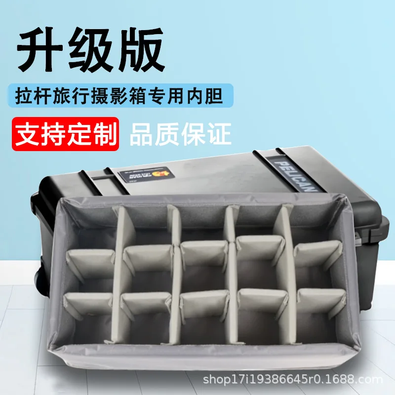 Camera Lens & Precision Tool Case Insert, Shockproof Moisture Resistant Foam Organizer with Dividers, Customizable Interior