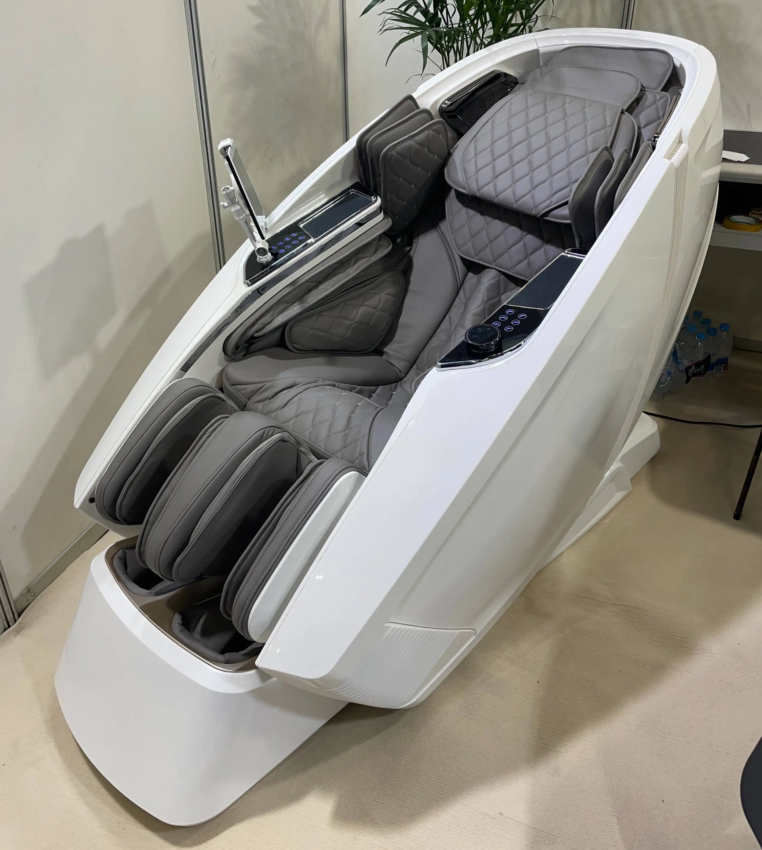 

Новый C80 High End 4D Zero Gravity Full Body Spa Sl Track Электрический AI Smart Heat Sofa Робот Ручное Роскошное Массажное Кресло