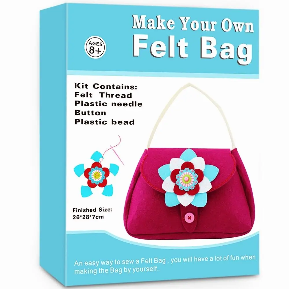 

Сумка для шитья своими руками, фетровая сумка, наборы принадлежностей, подарки для детей и взрослых, для мальчиков-подростков для девочек