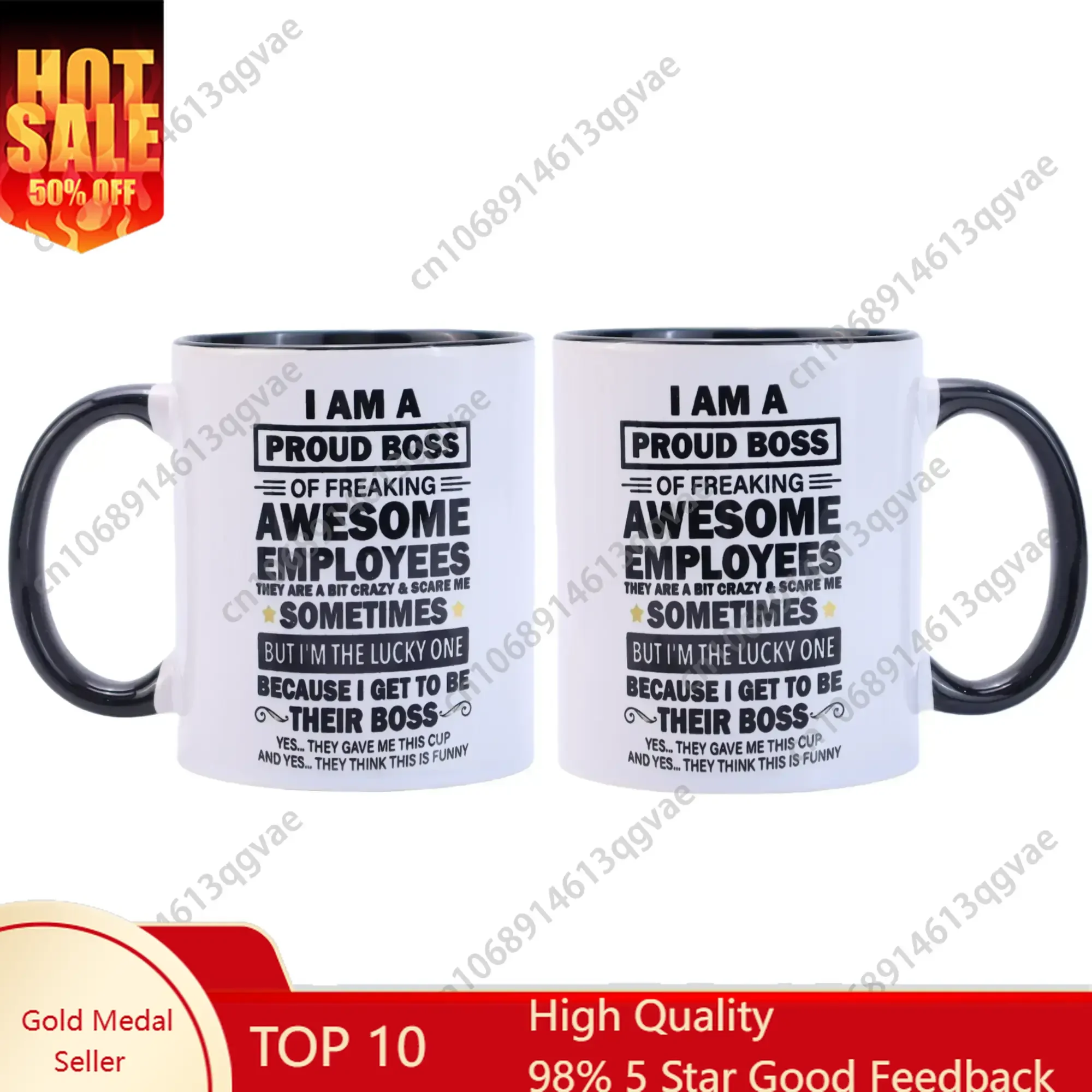 

Best Boss Coffee Mug Gifts For Women Men I Am A Proud Boss Coffee Mug Best Leader Mentor Appreciation Gifts For Women Men 11oz