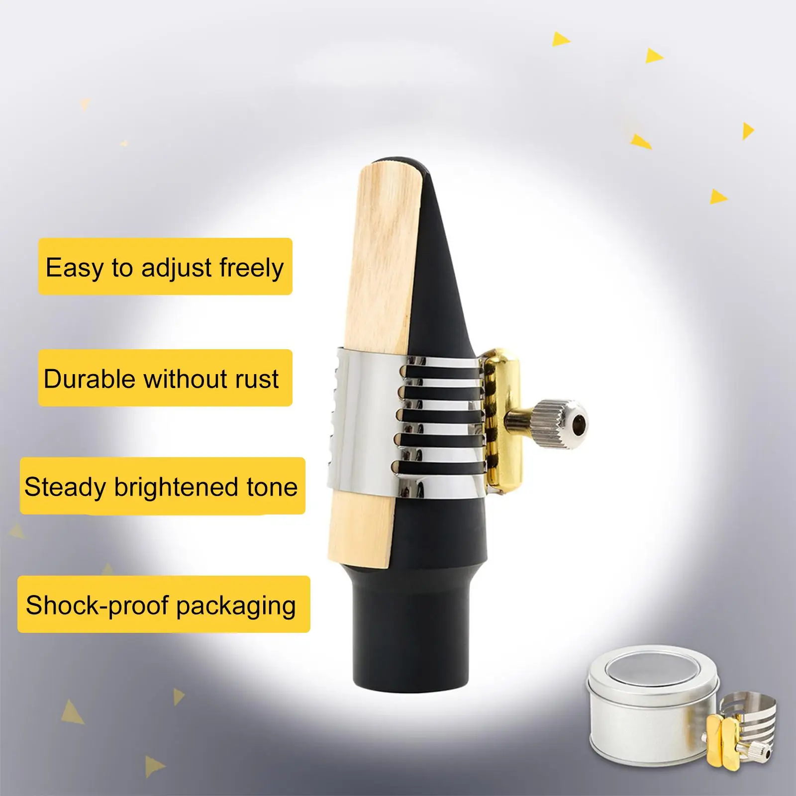 

Saxophone Mouthpiece Ligature Replacement Parts for Professional Saxophonists