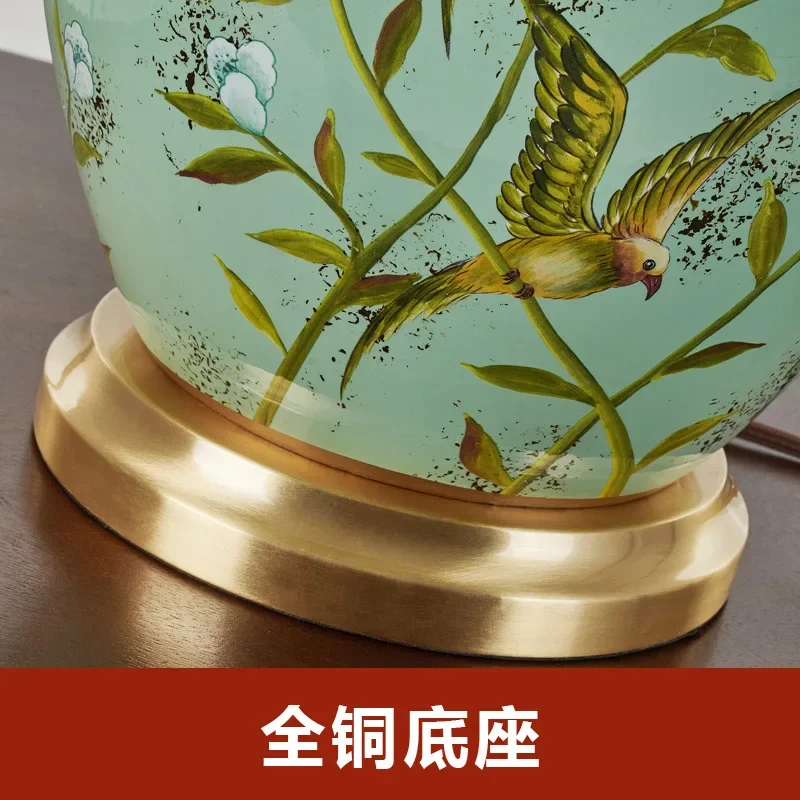 미국식 빌라 대형 거실 테이블 램프 고급 호텔용