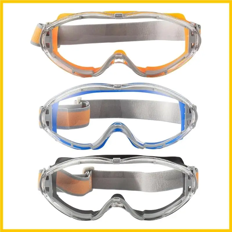 

G5AD Ventilated Safety Glasses Impact Resistant Goggles Non Slip Protective Eyewear For Skiing Motorcross Airsoft Enthusiasts