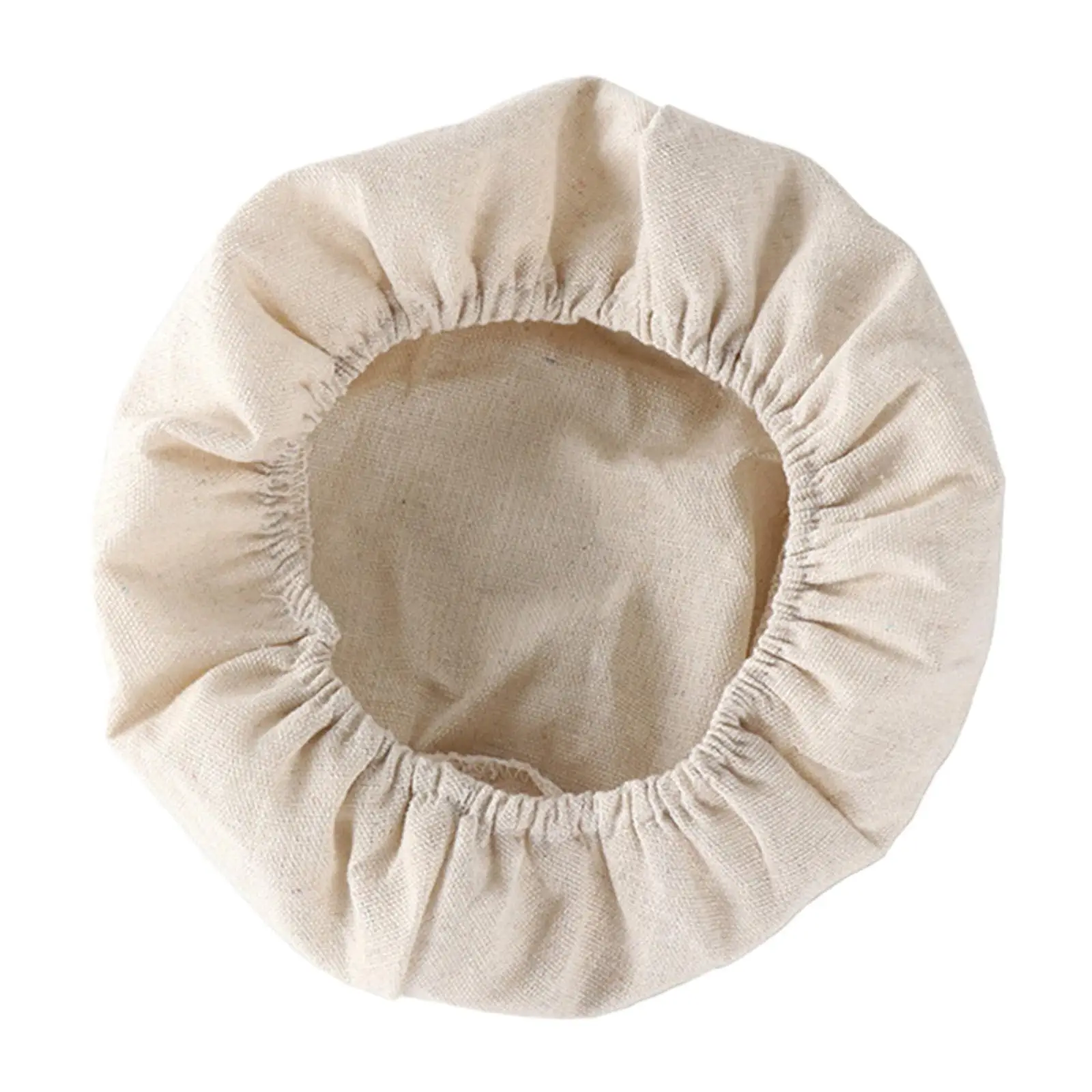 Bread Basket Liner Cotton Linen Round Proofing Cloth Nonstick Baking Cover for Kitchen Dough Fermentation Tool