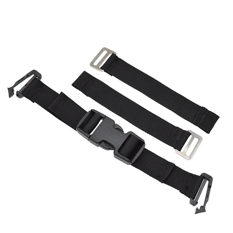 Yeni-Arka Montaj Sabit Askı Sırt Çantası Göğüs Kemeri Hızlı Bırakma Dalış Arka Plaka Askısı Sualtı Ekipmanları Için BCD Tankı Kayışı