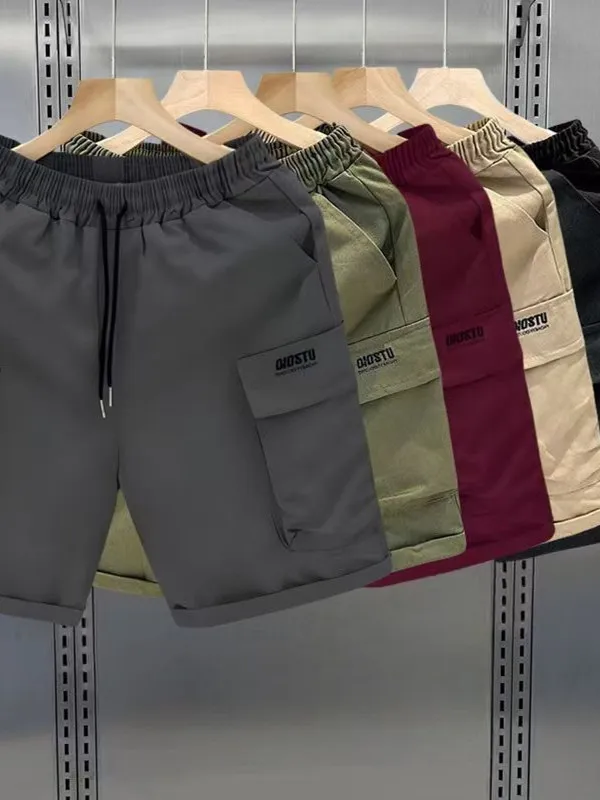 

Loose Straight Leg Cotton Casual Pants for Men Summer New Sle Multi-ket Leisure Trousers Youth Faion Trend