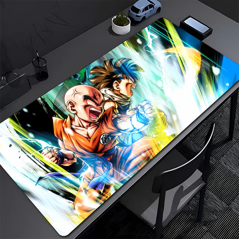 

Dragon Ball Krillin Gaming Mouse Pad Gamer Computer Accessories Keyboard Table Mat Mousepad Company Laptop Desk mat PC Mousepad