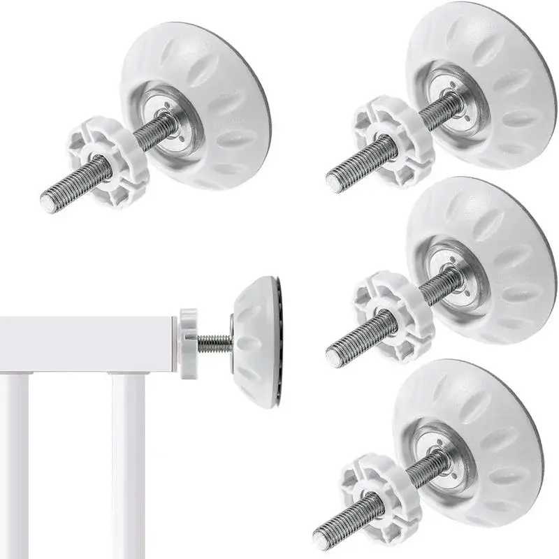 Walk Thru Gates Wall Cups Guard Safety Gate Screw Bolts Kit for Baby Pet Dog Stair