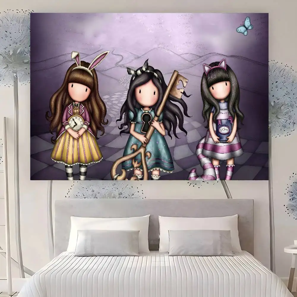 Cute Cartoon Girl K…