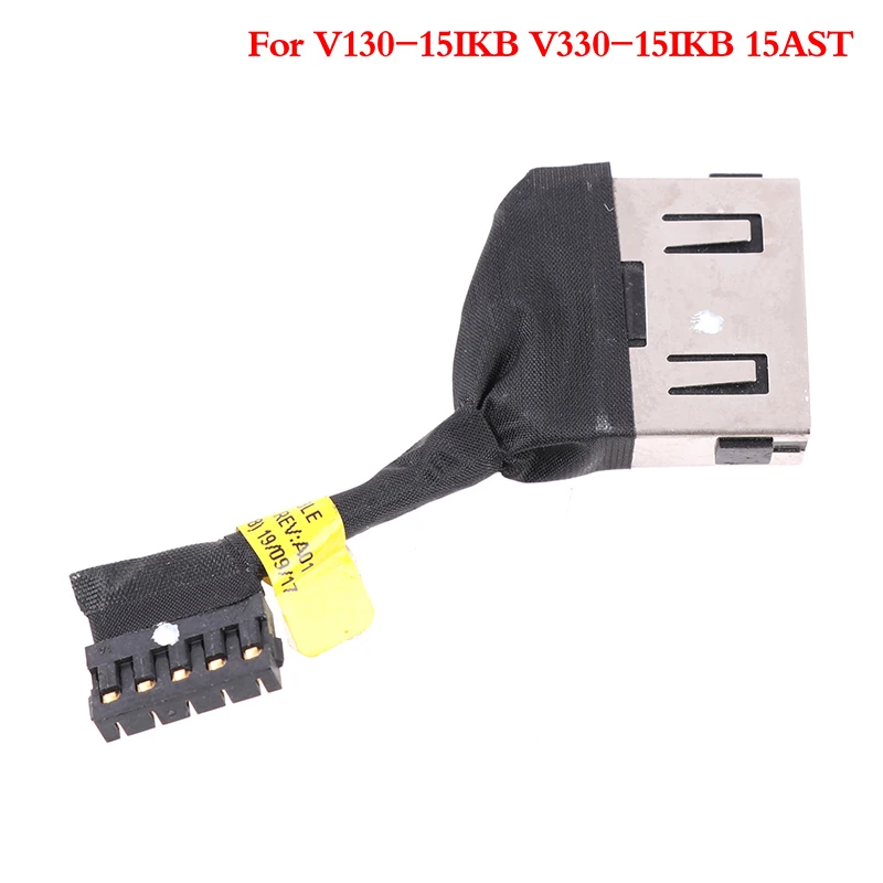 DC Power Jack with Cable Socket For Lenovo V130-15 V330-15 LV315 New DC Power Connectors and Receptacle Cables