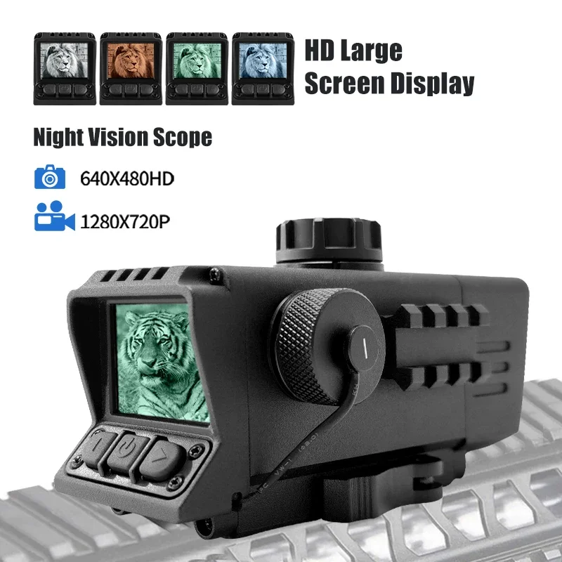 MS32 Digital Night Vision Scope Mount NV Sights Optical 3.5x32 Digital Infrared NV Night Vision Red Dot Sight TRD10 Pro Reticle