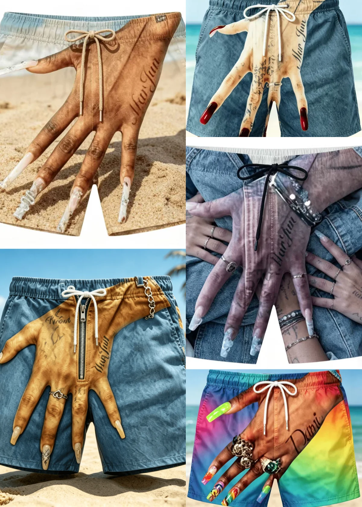 

Шорты из денима в стиле Y2K, винтажные, с принтом, в стиле хип-хоп, для спортзала, в стиле Харадзюку, летние, мужские и женские, готические, баскетбольные шорты, уличная мода