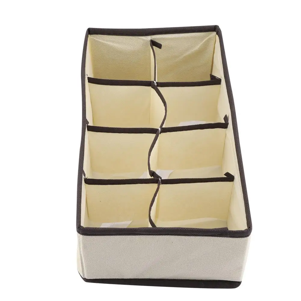 Portable Foldable Storage Box for Underwear Socks and Accessories Organizer Keeps Your Space Clean and Tidy