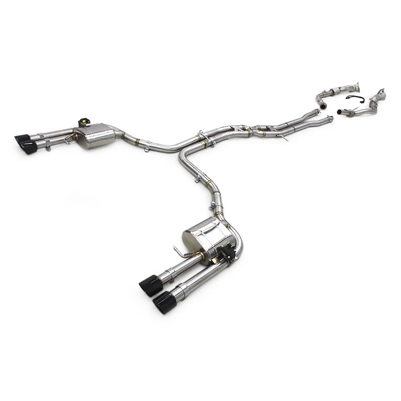 

OEM Valvetronic Exhaust Pipes For Audi S8 D4 4.0T Stainless Steel Catback Muffler Free Flow Downpipe With Remote Control