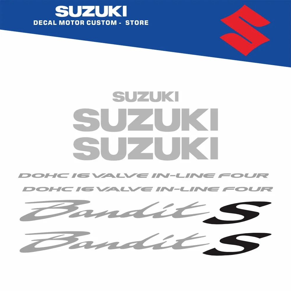 

Body decoration protection sticker motorcycle reflective decal for SUZUKI GSF-600-S 1995-2004 BANDIT