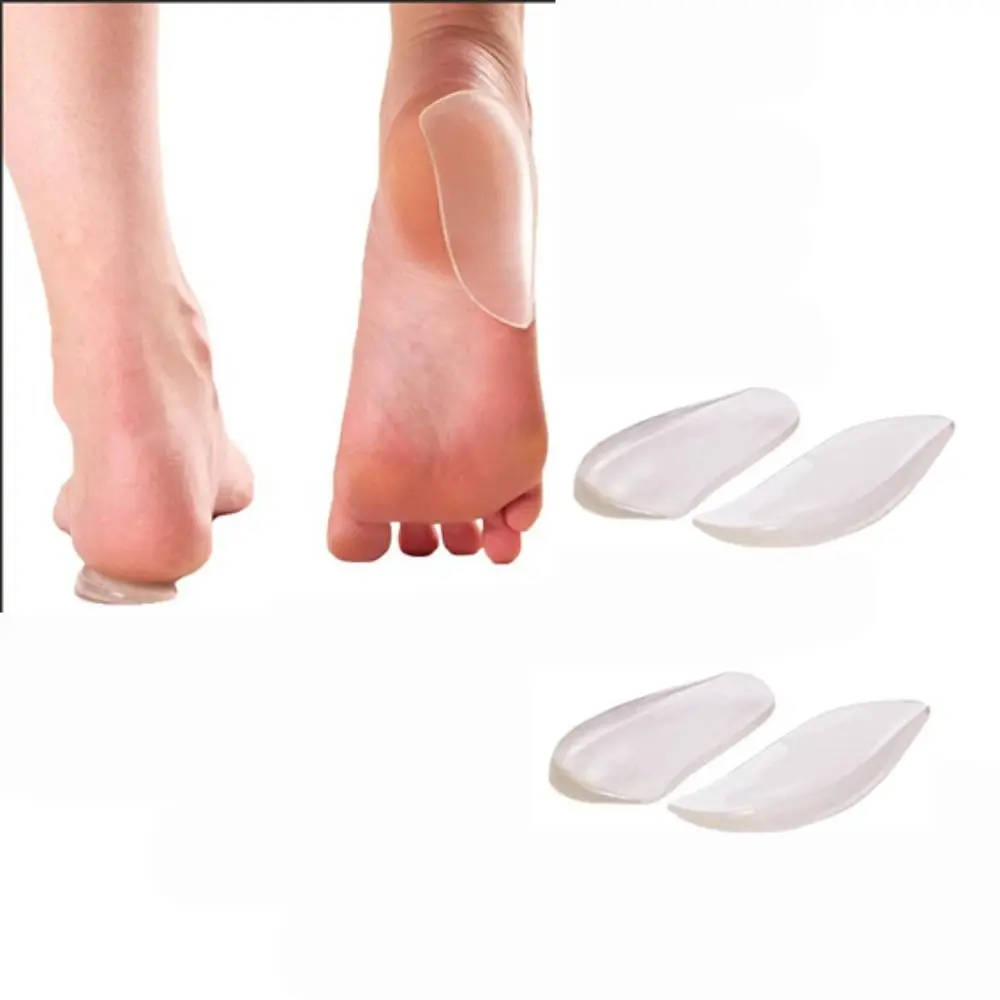 2 Pairs Medial & Lateral Corrective Shoe Inserts O/X Type Legs Silicon Heel Wedge Pads Foot Care Orthopedic Insoles Men Women