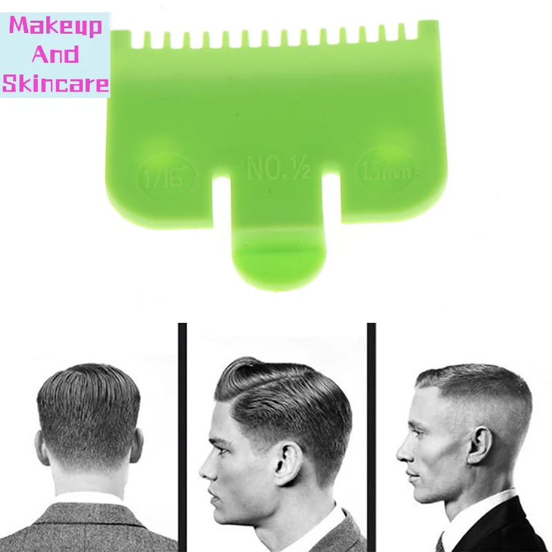 「1Pcs 1.5mm Professional Cutting Guide Comb Hair Clipper Cutting Limit Comb Men」