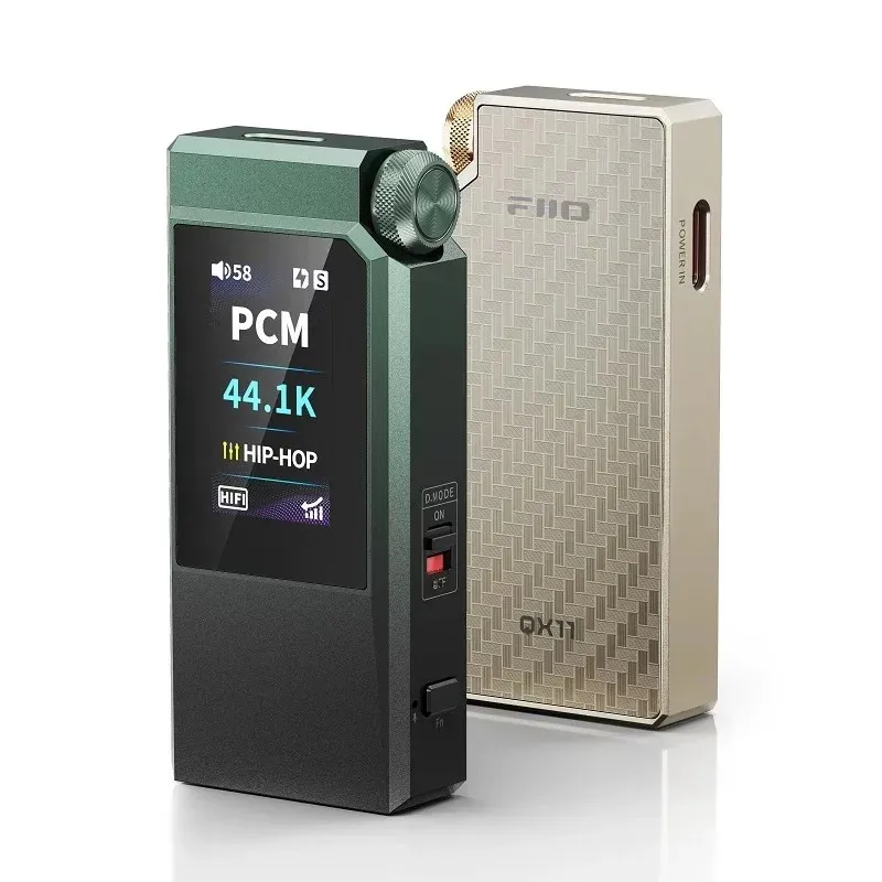 FiiO QX11 Portable DAC Headphone Amplifier USB‑C Balanced Decoding Amp HiFi Audio Adapter For Smartphone Laptop Audiophile Music - view 3