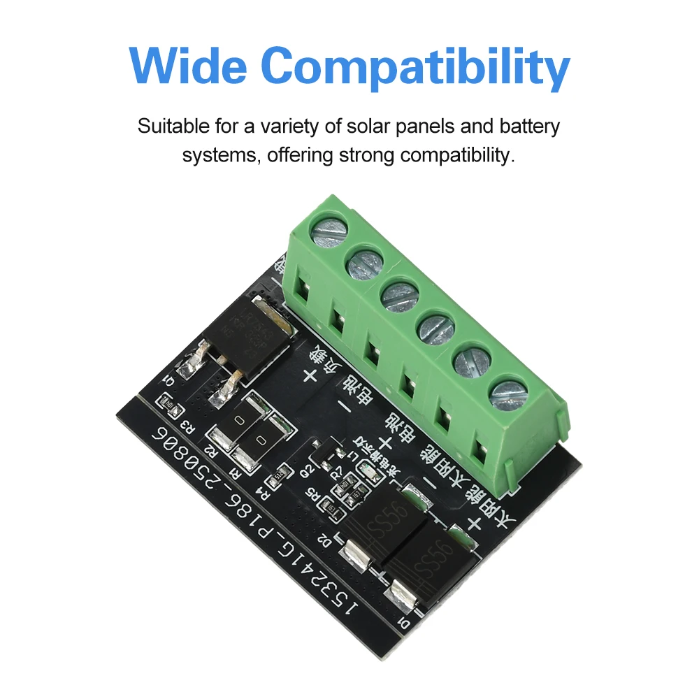 1pcs DC 3-45V Solar Charge Controller Automatic LED Light Driver Board for Solar Panels Battery Systems DIY Lighting