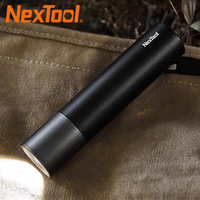 NexTool Portable Flashlight Simplicity Zoom LED Light Torch 1200mAh Home Lamps Two Modes Switching Lightweight