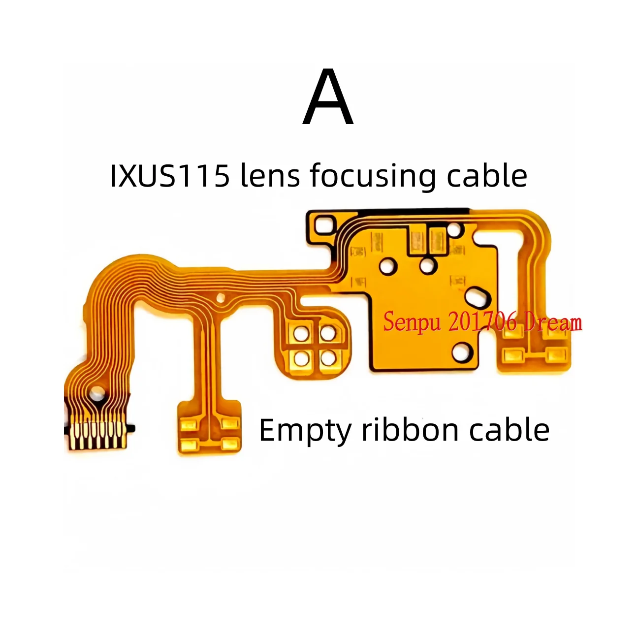 For Canon IXUS115 HS ELPH 100 HS Compact Camera Lens Focus Flex Ribbon FPC Cable Bare Cable / With Components Repair Replacement