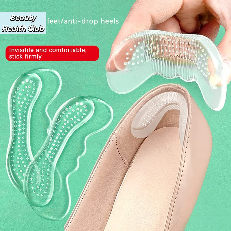 Heel Liner Grip - 【Siliconen Gel Schoenen Inlegzolen Vrouwen Hoge
