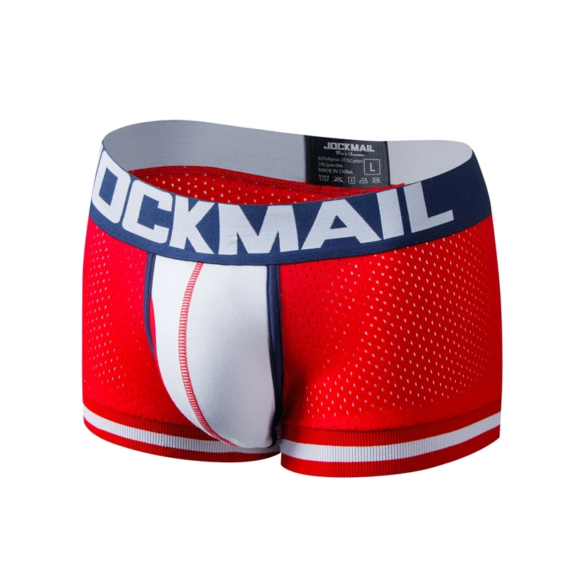 6PCS Underwear Men Boxer Homme Nylon Mesh Quick Dry Sports Fitness Men\'s Underpants Soft Boxer Shorts Men Boxers Breathable