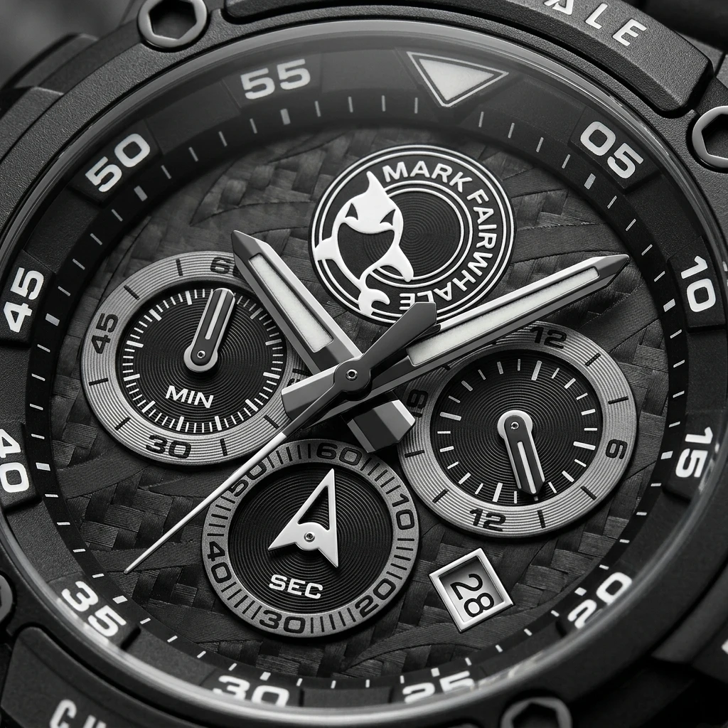 Mark Fairwhale Men Quartz Watc - Sapphire Crystal Display 评论和价格