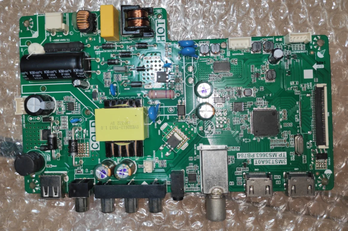 لوحة أم للتلفاز LED تم اختبارها ، TP.MS3663.PB784 ، 3MST36A0T ، شحن مجاني