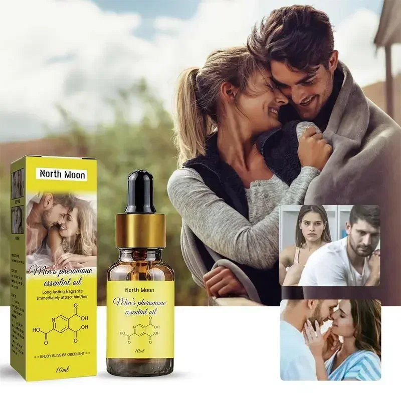 Huile de sexuellement de Phéromone Infusée pour Homme et Femme, 10ml