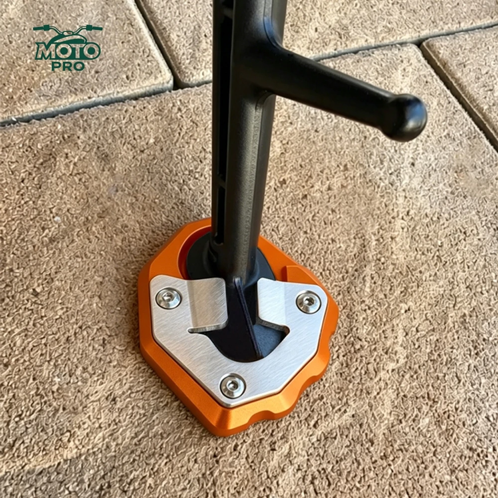 For KTM 1390 Super Duke R / R EVO / RR / GT 2024 2025 2026 2027 Motorcycle Kickstand Side Stand Extension Enlarger Pad Plate