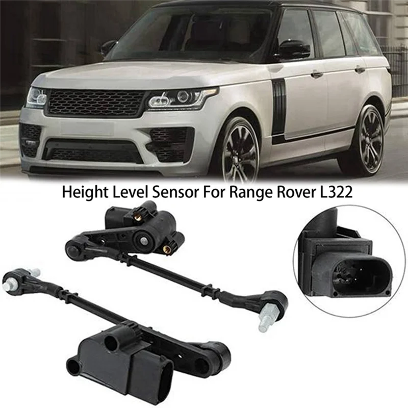 

2 PCS Front Right Left Air Suspension Height Level Sensor Car Accessories Plastic For Range Rover L322 LR020627 LR020626