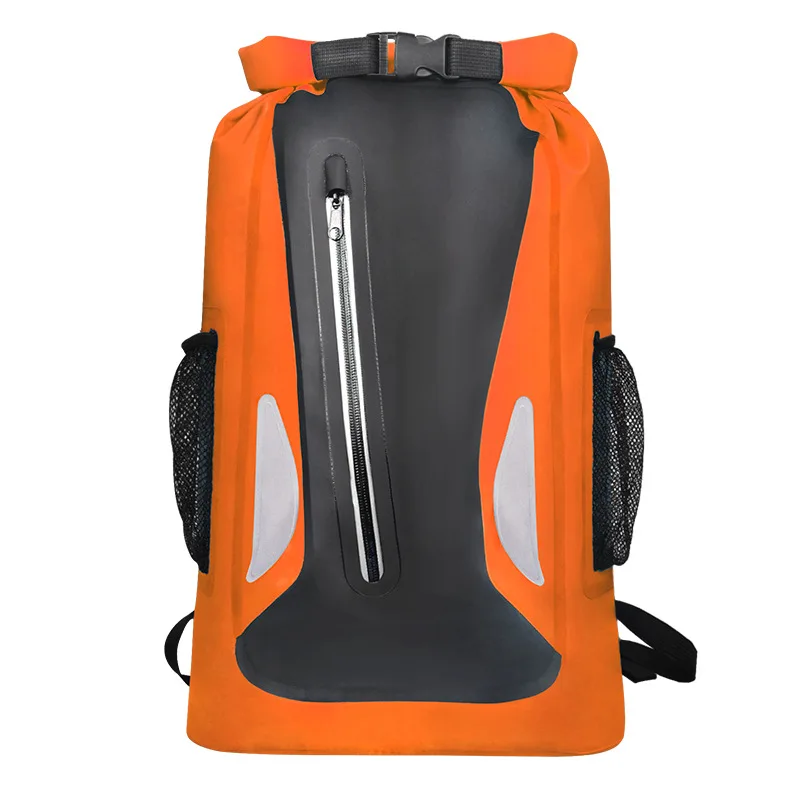 

Floating Dry Backpack Waterproof Bag Roll Top Compression Sack for Water Sports Kayaking Canoeing Paddle-Boarding Rafting Boat