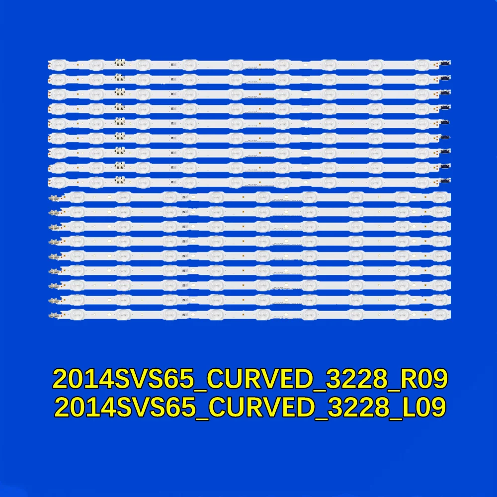 LED TV Backlight Strip for UN65HU7200 UA65HU7200 UA65HU7800 UE65HU7100 UE65HU7200 UN65HU7250 2014SVS65_CURVED_3228_R09 L09