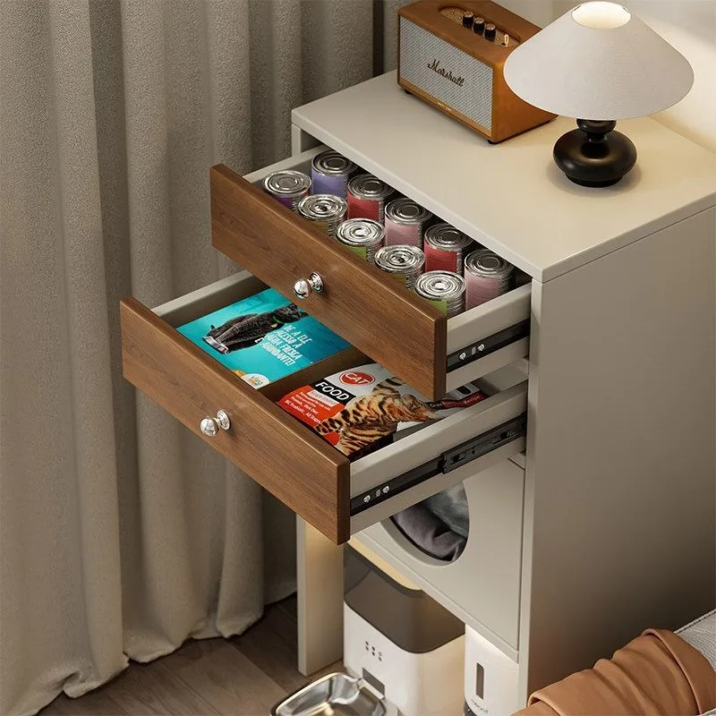 cat nest small side few lockers, pet corner few sofa side small apartment household drawer chest cabinet, side cabinet