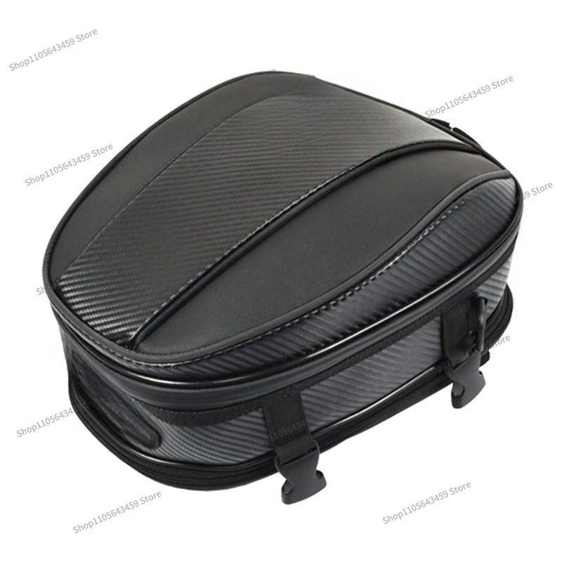 For Motorcycle Backseat Bag Fuel Tank  Rider Racer Seat Tail Box Riding Locomotive Travel  Trunk Rider