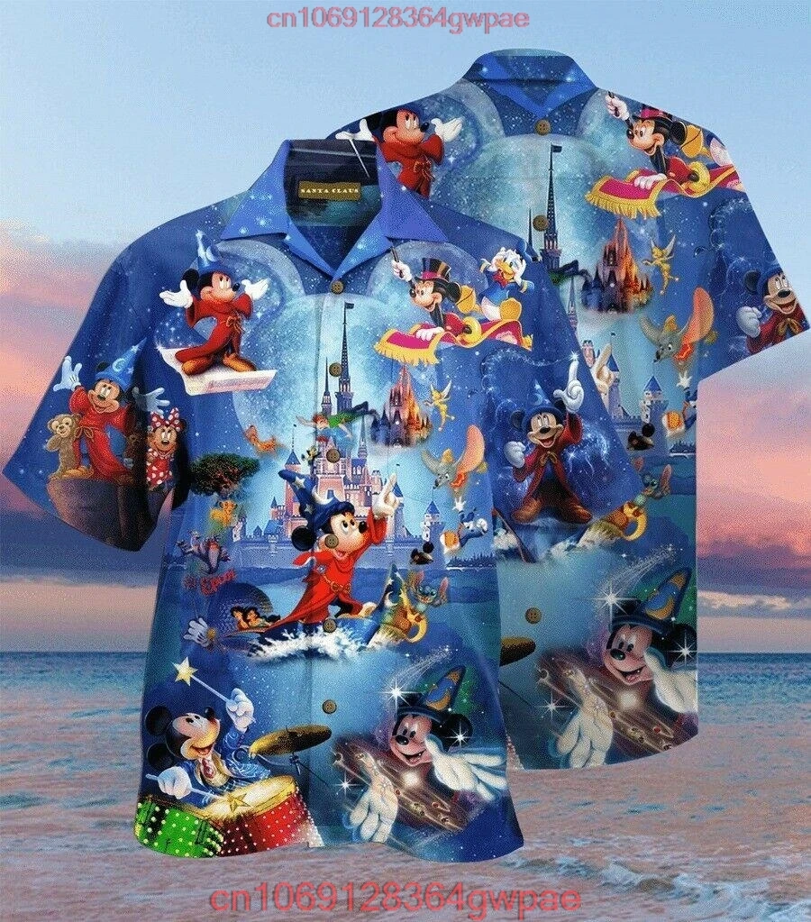 Mickey Daisy Pluto Disney Picnic Hawaiian Shirt