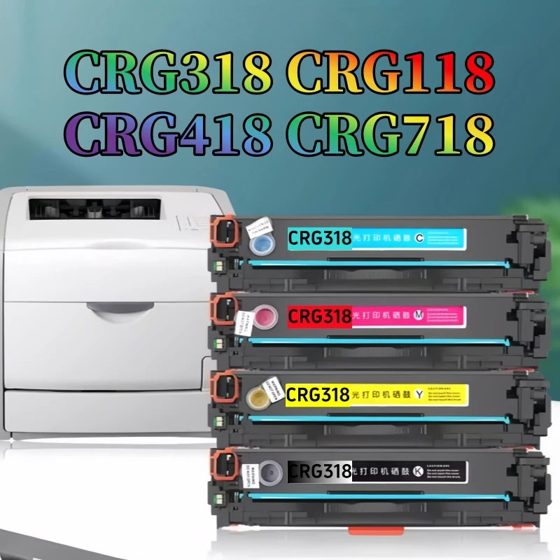 

CRG318 CRG118 CRG418 CRG718 crg118 crg318 Совместимый лазерный цветной тонер-картридж для Canon Color LaserJet CP2020/2024dn/2025n
