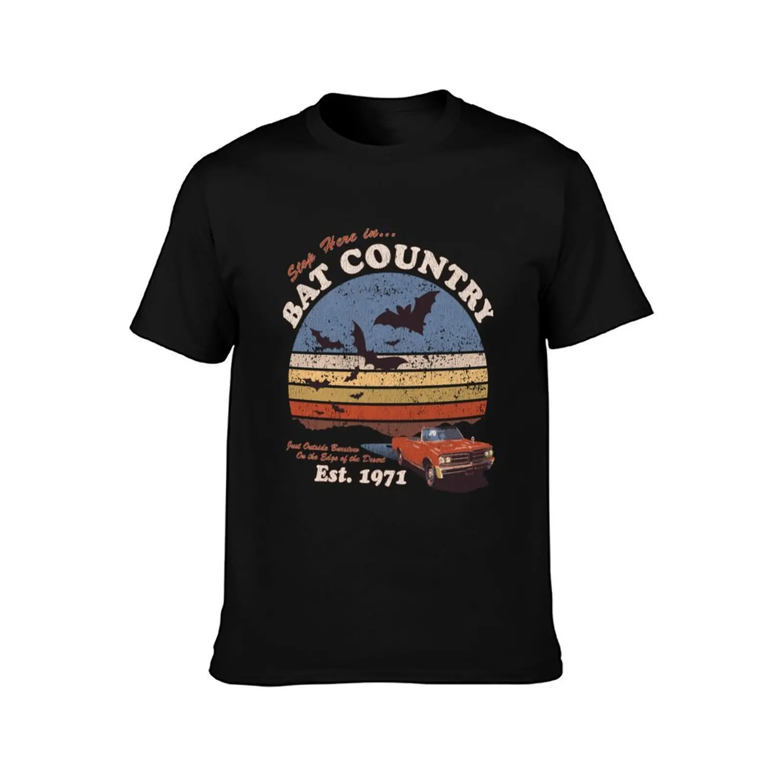 Fear And Loathing In Las Vegas T-Shirt Soft Casual Short Sleeve Cotton Tee T-Shirt