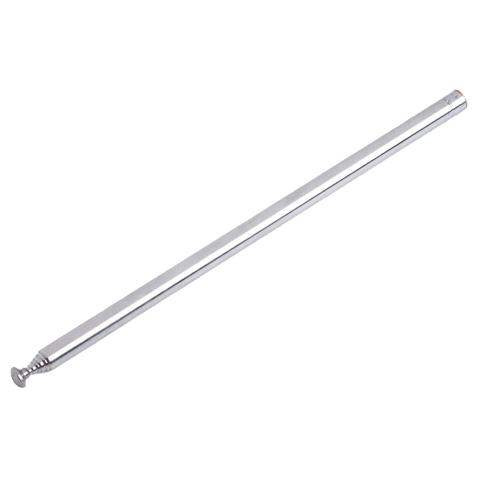 1pc Compact & Extendable Telescopic Antenna 155mm X 165mm X 970mm, Inner Thread Design, Sturdy, Full Frequency Coverage