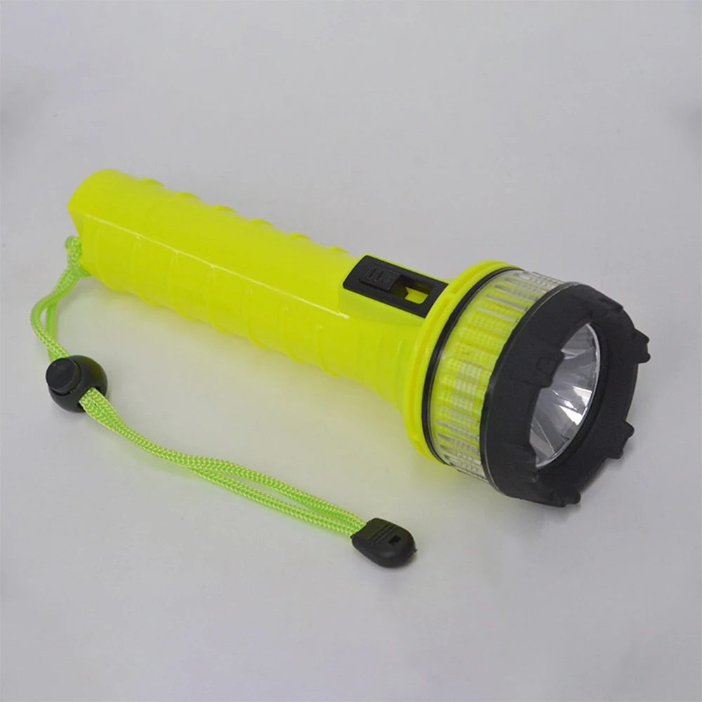 Scuba Dive Light Diving Flashlight Waterproof Underwater Flashlights Snorkeling Diving LED Torch for Underwater Sports