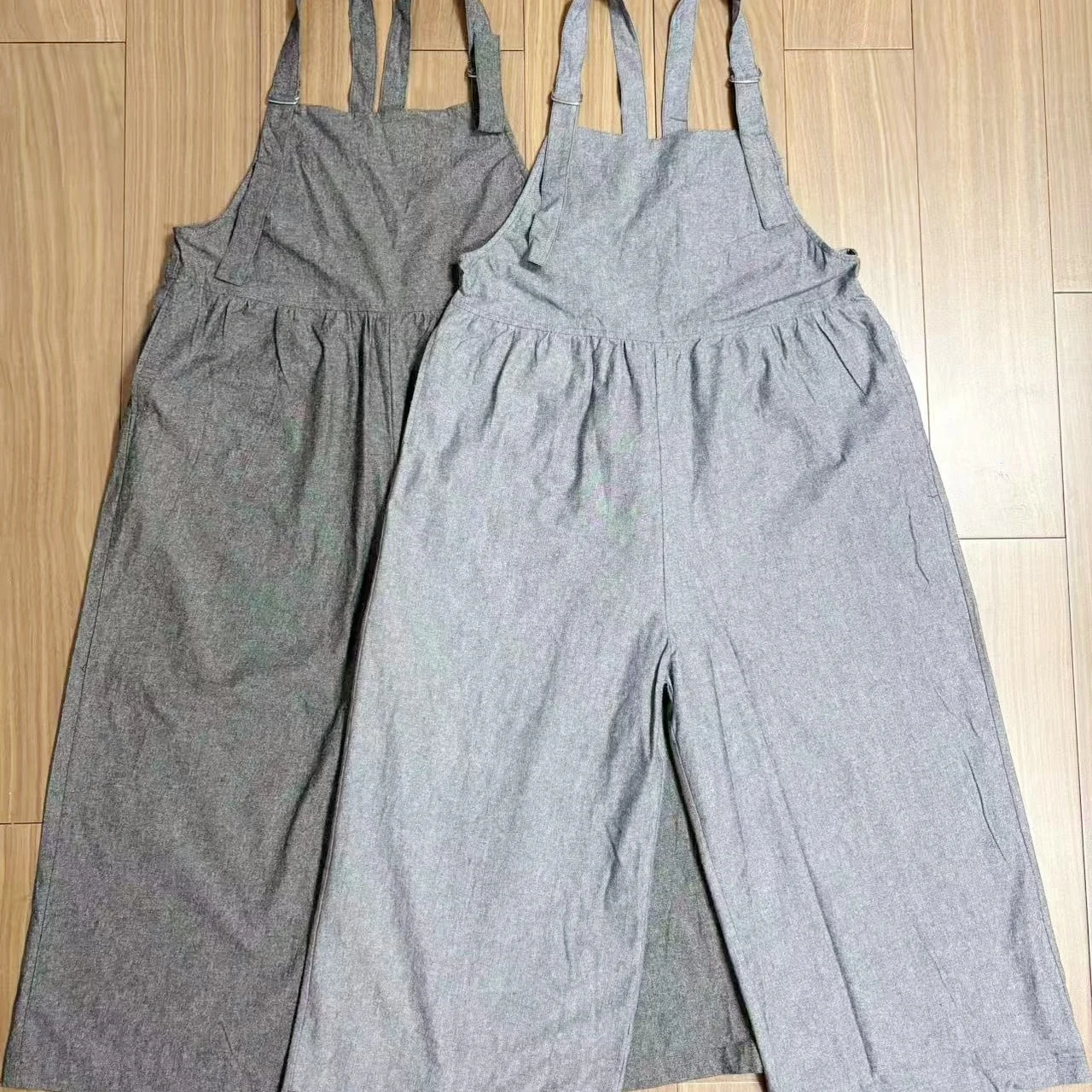 

Женские хлопковые и льняные широкие комбинезоны с высокой талией, осень-зима, новые повседневные брюки свободного покроя, милые японские моиные брюки