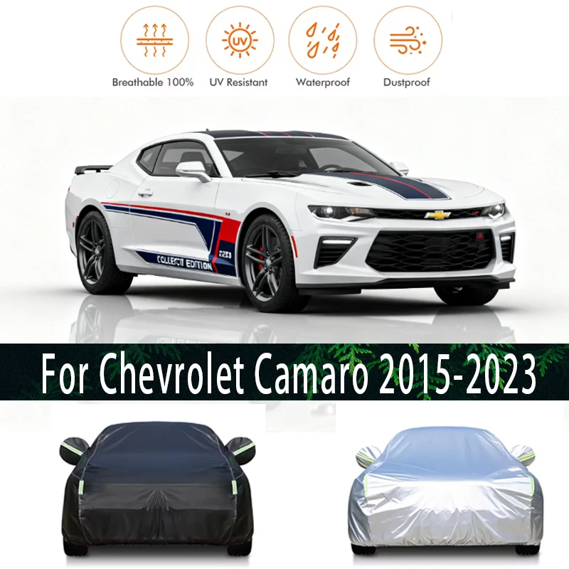 

For Chevrolet Camaro Outdoor Protection Full Car Covers Snow Cover Sunshade Waterproof Dustproof Exterior Car accessories