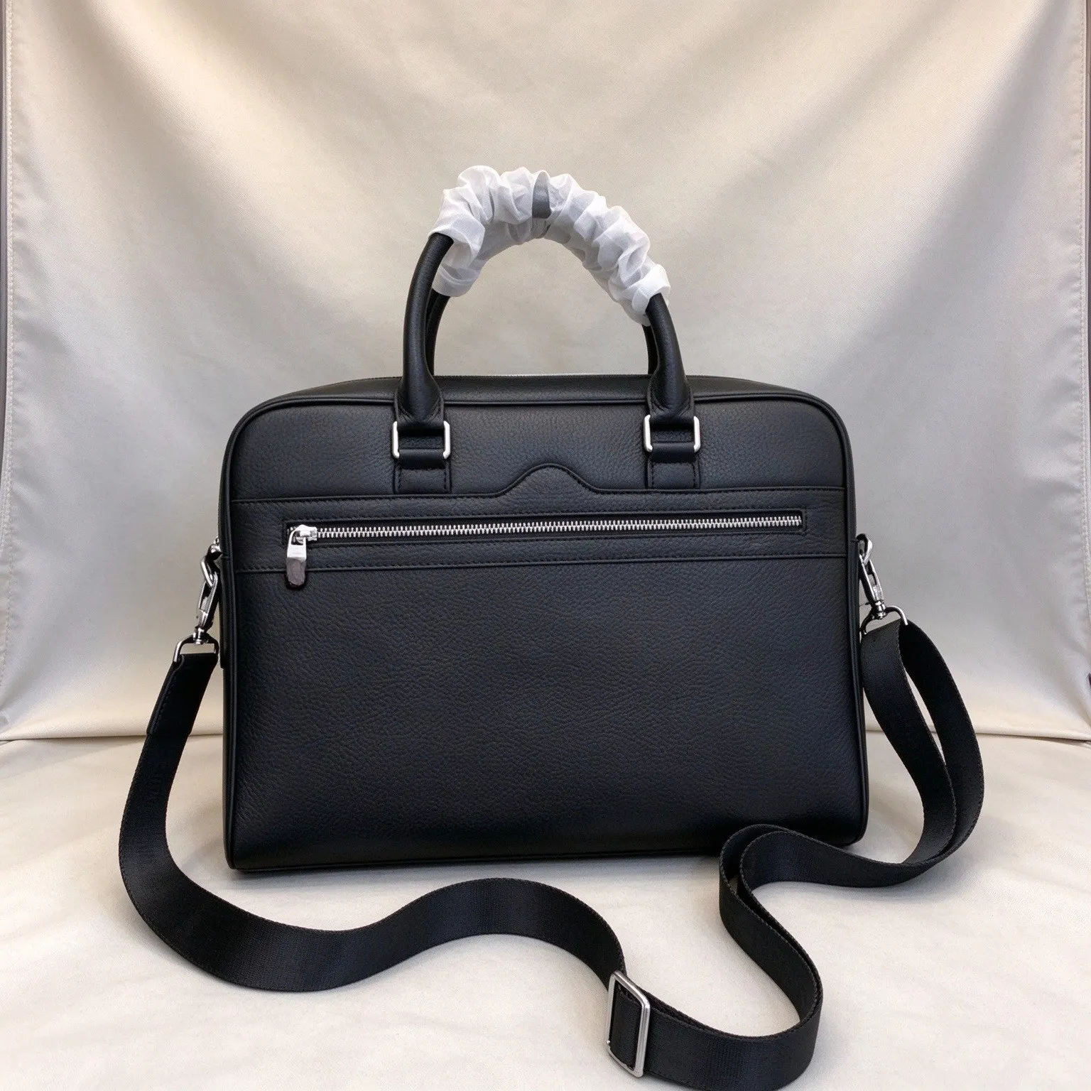 Bolsa Tote de Couro Genuíno, P - Leather Briefcase avaliação e preço